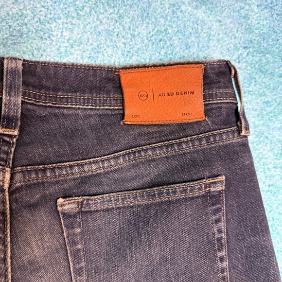 AG Adriano Goldschmied Men's Jeans Size 38 Blue Straight Fit Casual Fits 36x24 - Picture 9 of 14